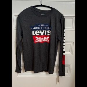 Levi’s Logo Long-Sleeve T-Shirt